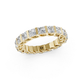 Princess Diamond Bar Set Full Eternity Band