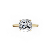 Cushion Cut Flower Prong ring