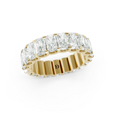 Radiant Diamond U Prong Full Eternity Band