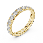 Round Diamond Micro U-Cut Band