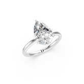Pear Solitaire Engagement Ring
