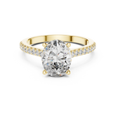 Oval Lab Grown Diamond Ring