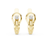 Lab Grown Diamond Hoops Earrings