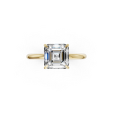 Asscher Diamond Engagement Ring