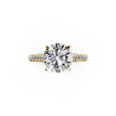 Round Diamond Graduation Set Engagement Ring