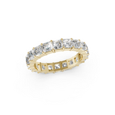 Asscher Cut Diamond Eternity Band