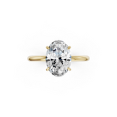 Oval Diamond Engagement Ring
