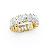 Radiant Diamond Shared Prong Eternity Band