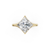 Princess Diamond Art Deco Ring