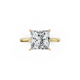Princess Diamond Hidden Halo Ring