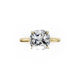 Cushion Solitaire Engagement Ring