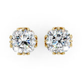 Cushion Brilliant Lab Grown Diamond Stud Earrings
