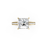Princess Diamond Graduation Set Engagement Ring
