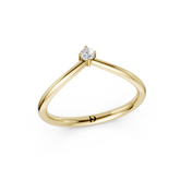 V Shape Round Curved Stacking Band
