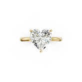 Heart Diamond Hidden Halo Ring