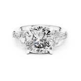 Five-Stone Cushion Diamond Wedding Ring