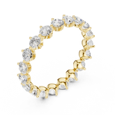 Round Brilliant Diamond Eternity Band