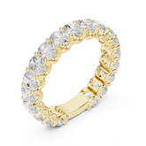 Oval Cut Lab Grown Diamond Full Eternity Band