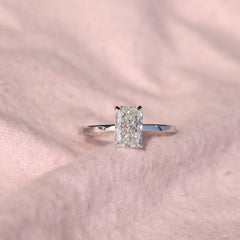 Radiant Cut Solitaire Ring