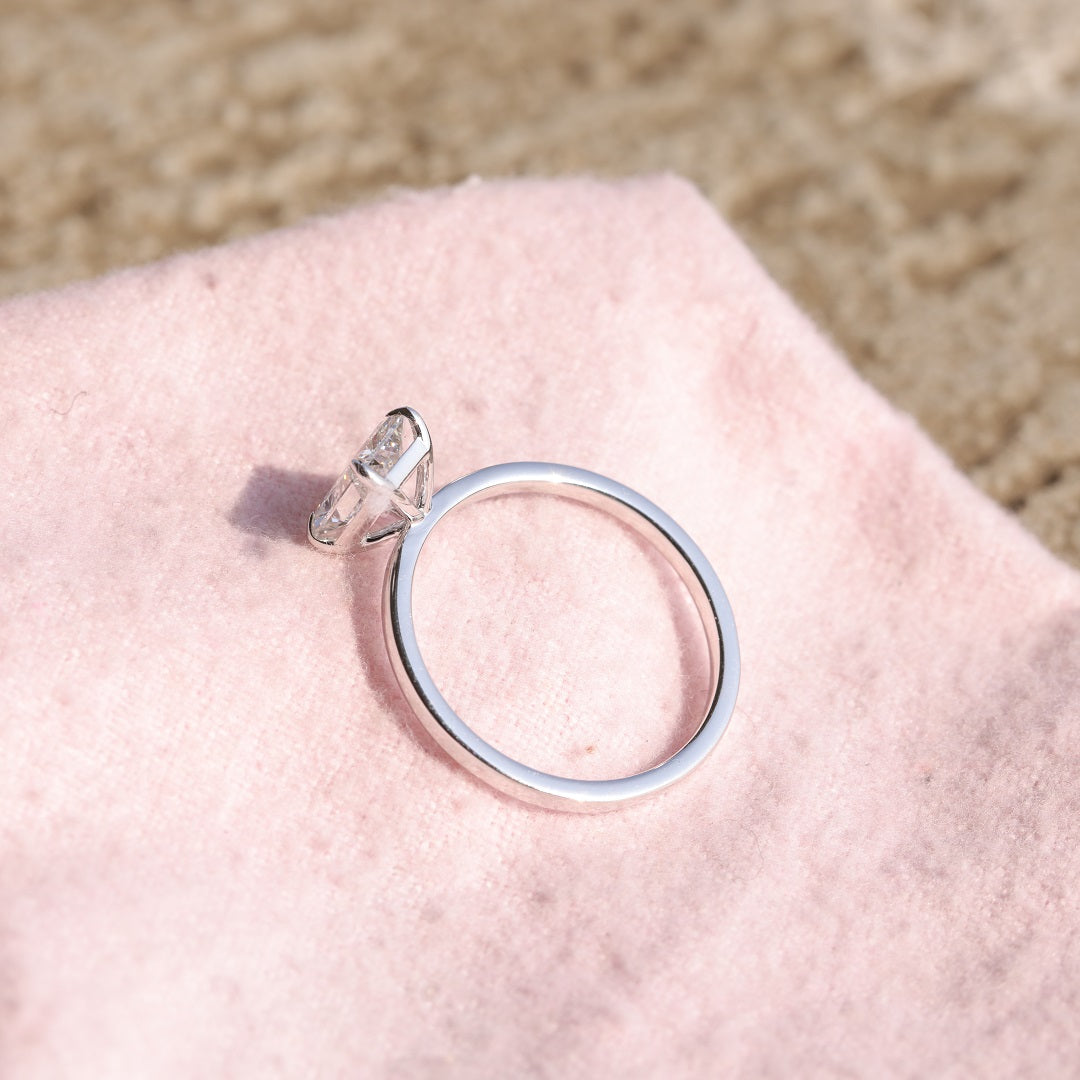Radiant Cut Solitaire Ring