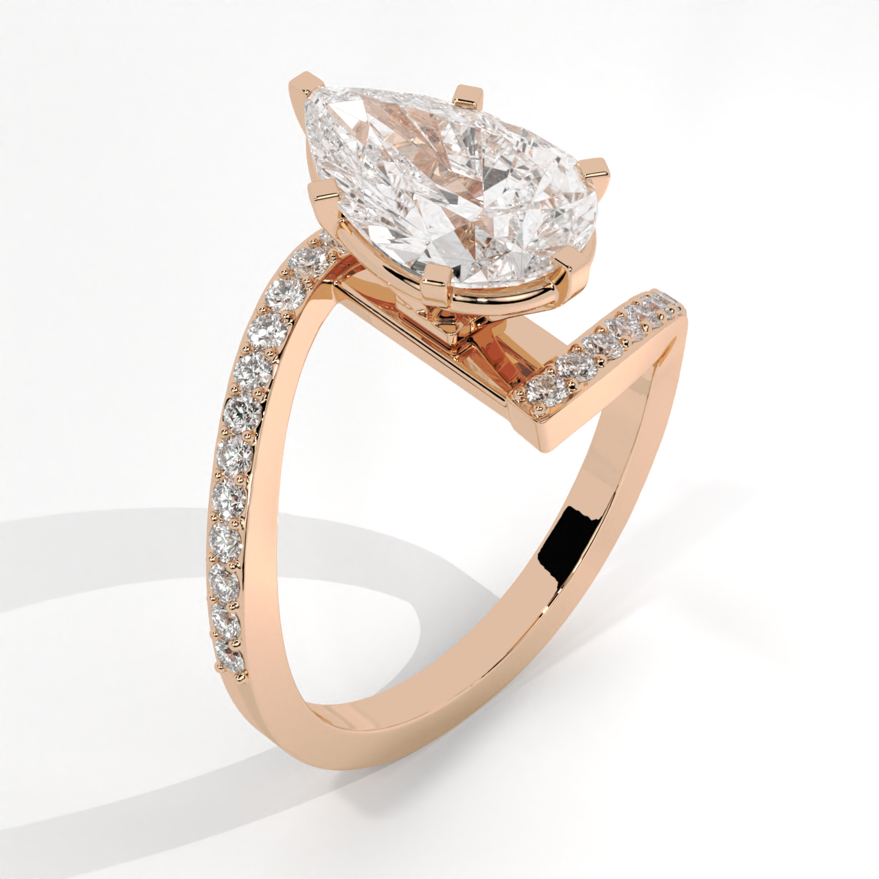 Pear Shaped Floating Bypass Ring