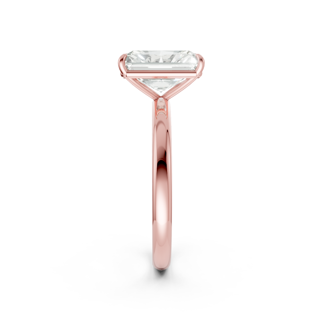 Radiant Solitaire Engagement Ring