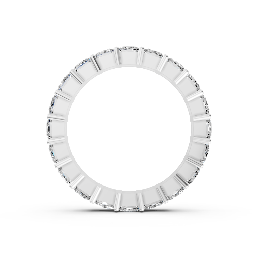 Princess Cut Diamond Eternity Band