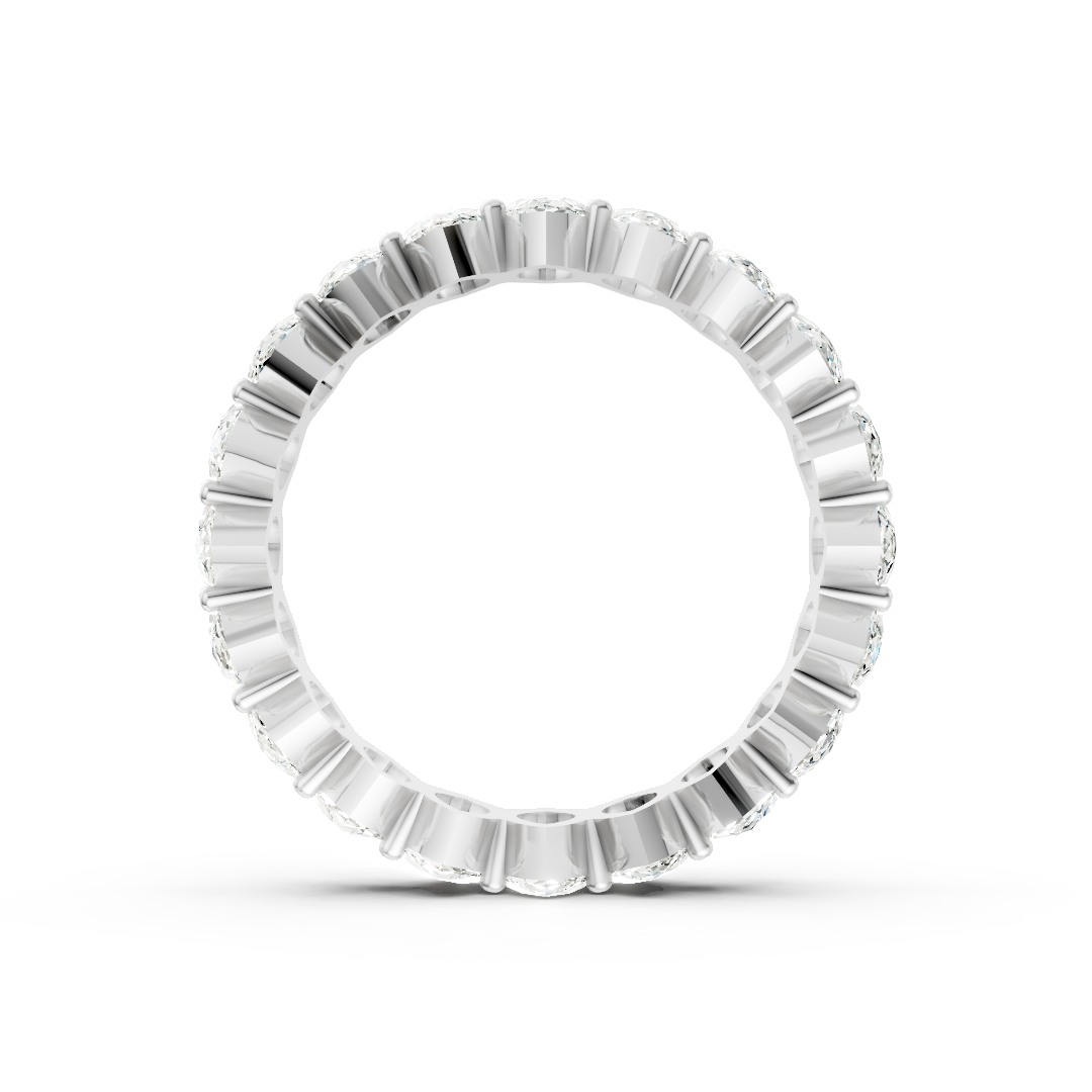 Marquise Cut Diamond Eternity Band