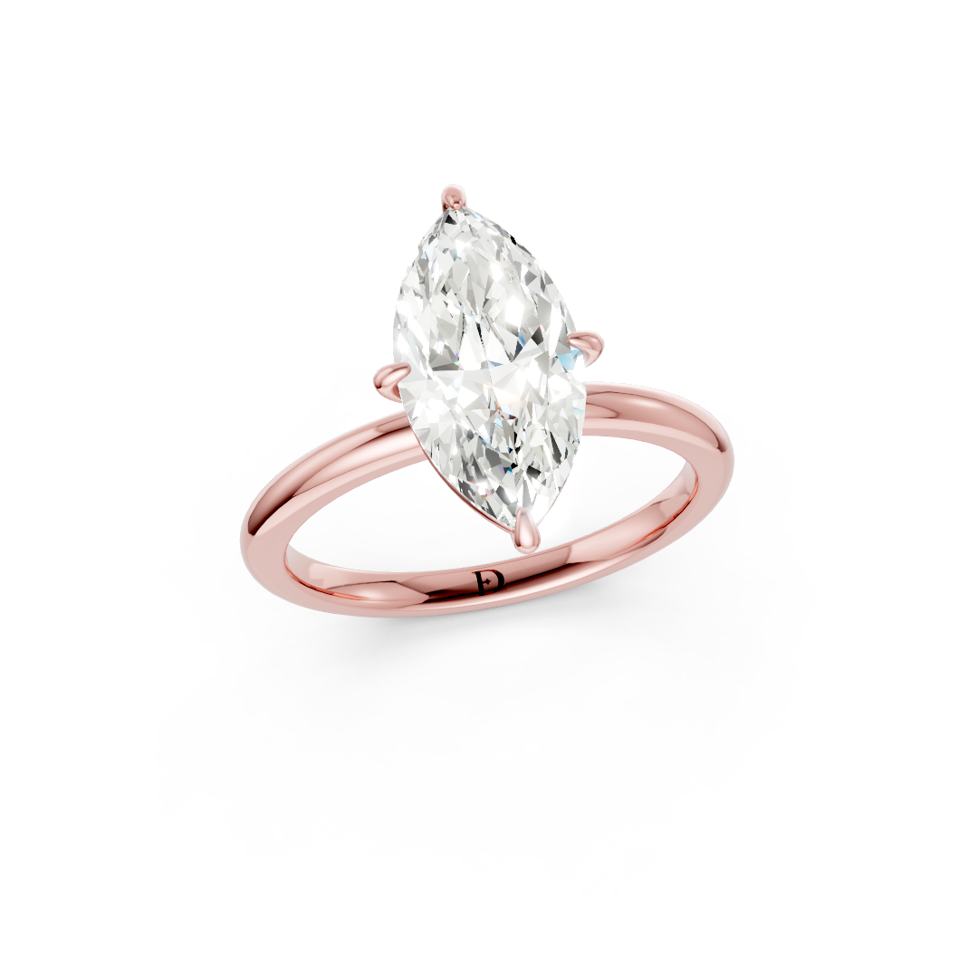 Marquise Diamond Engagement Ring