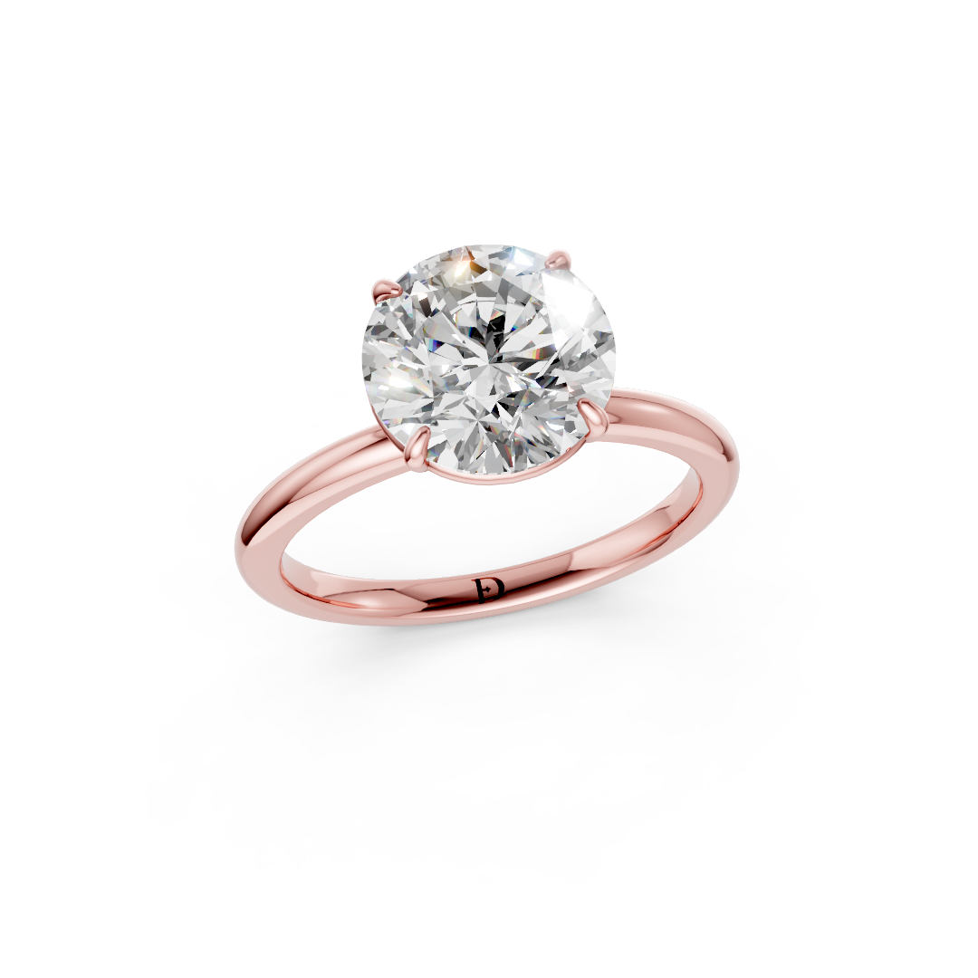 Round Diamond Engagement Ring