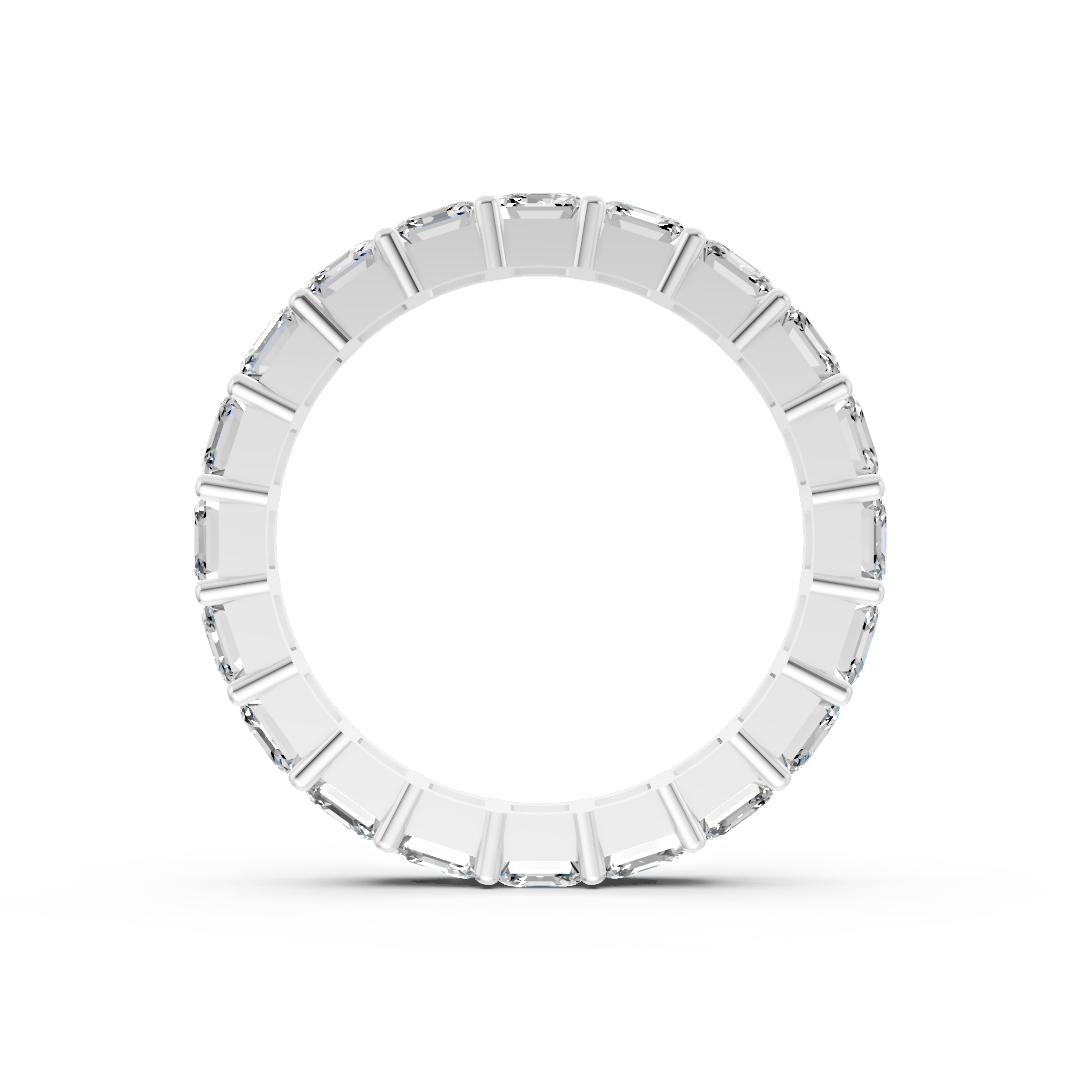Asscher Cut Diamond Eternity Band