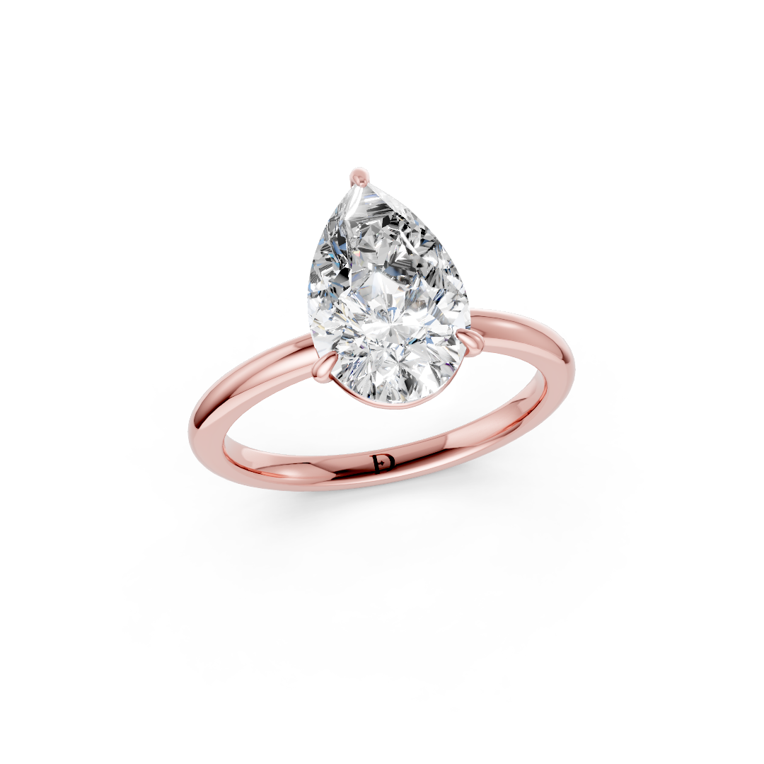 Pear Diamond Engagement Ring