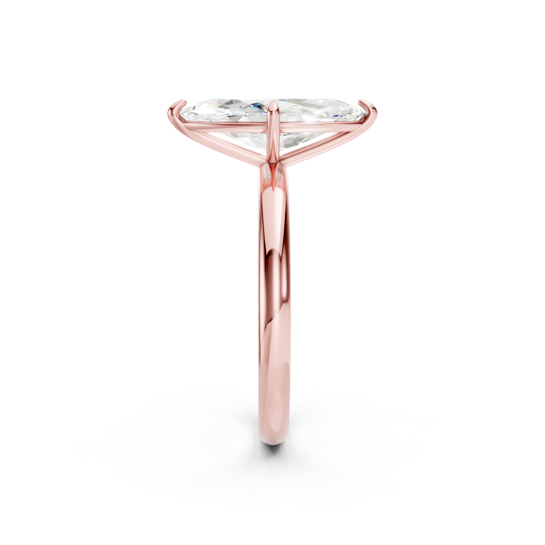 Marquise Solitaire Engagement Ring