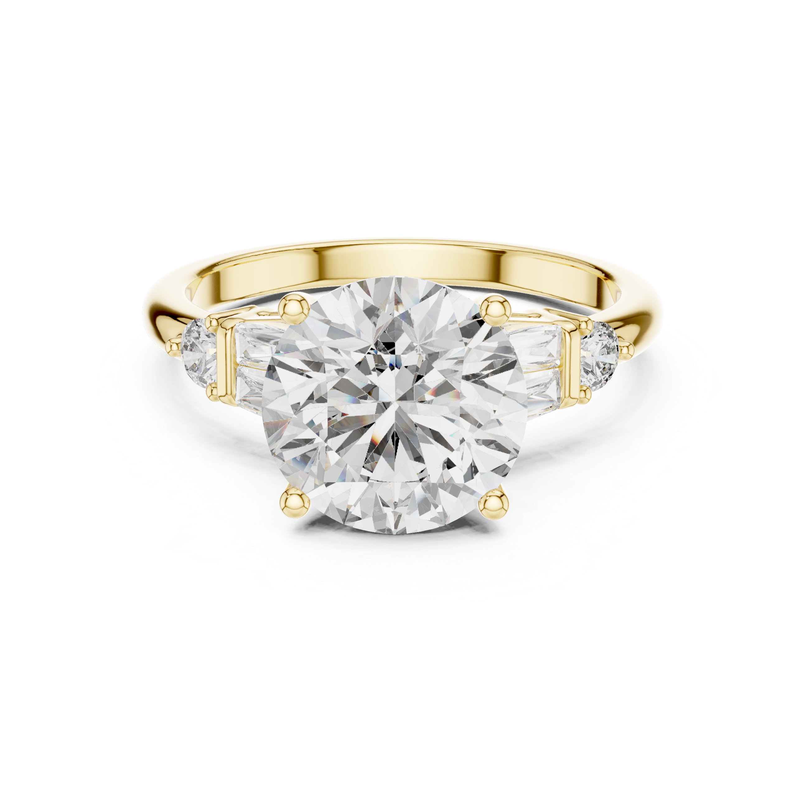 Round Brilliant Diamond Engagement Ring