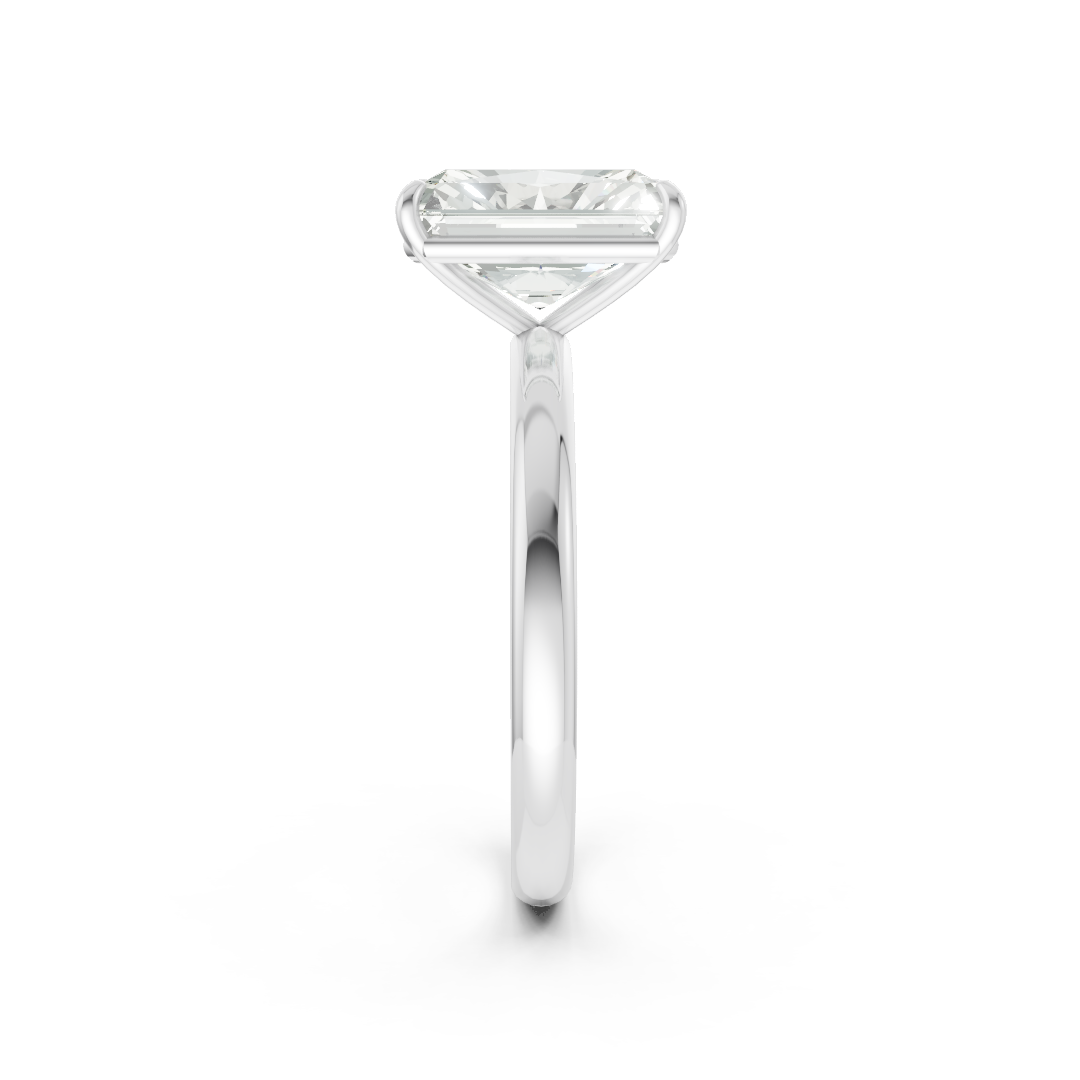 Radiant Solitaire Engagement Ring