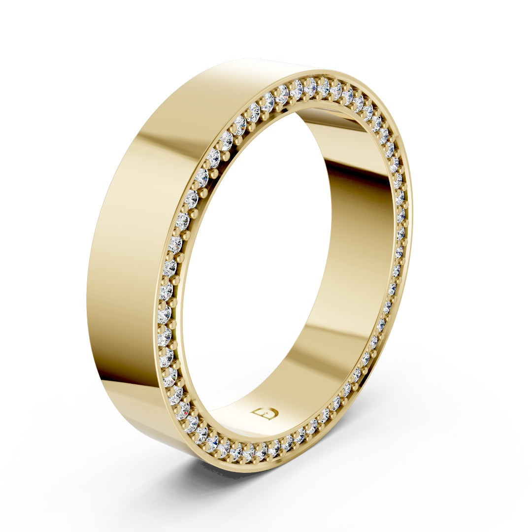 Round Lab Grown Diamond Full Eternity Band