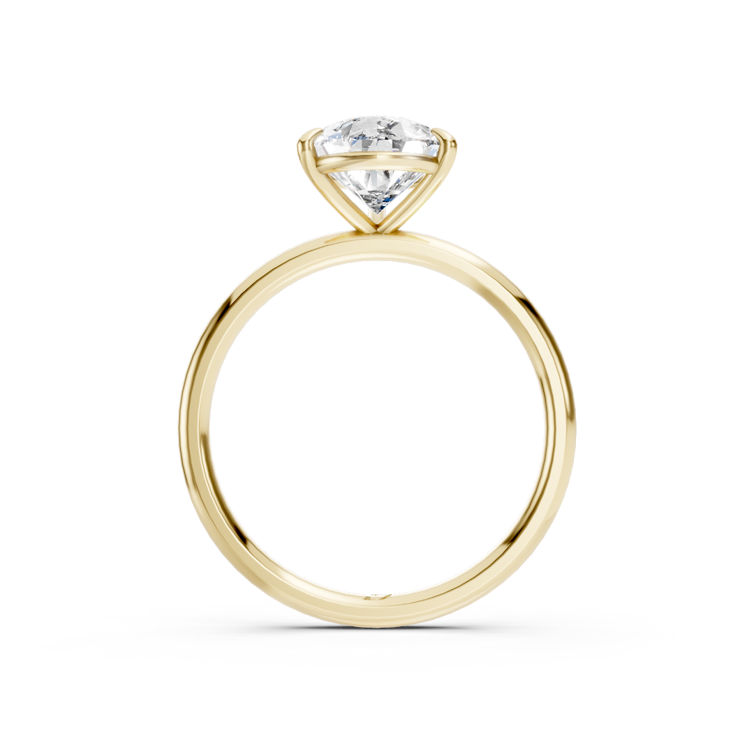 Pear Solitaire Engagement Ring