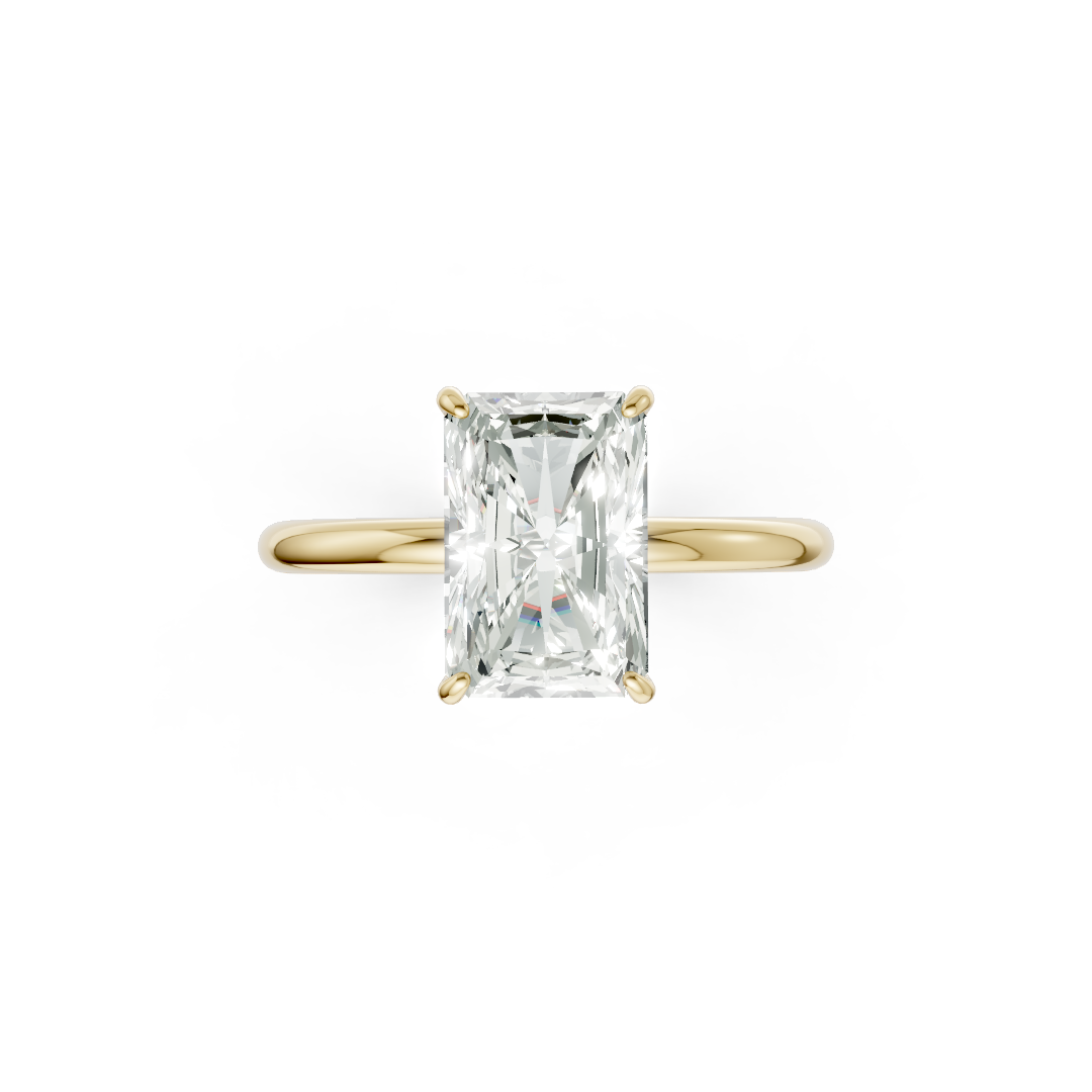 Radiant Diamond Engagement Ring