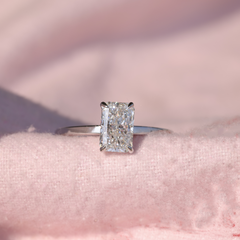 Radiant Cut Solitaire Ring