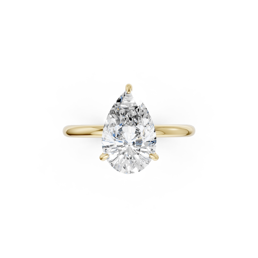 Pear Diamond Engagement Ring