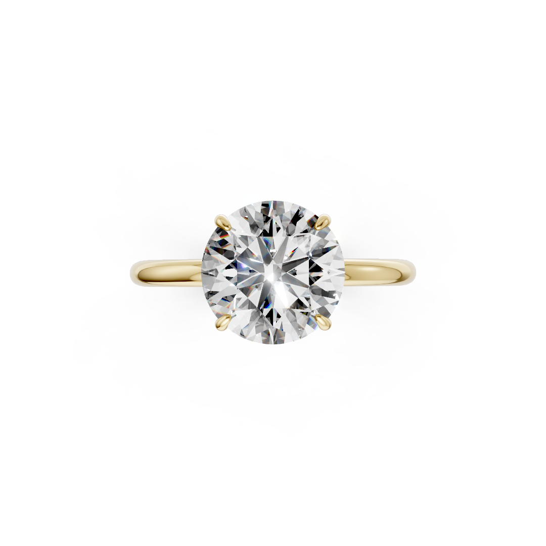 Round Diamond Engagement Ring