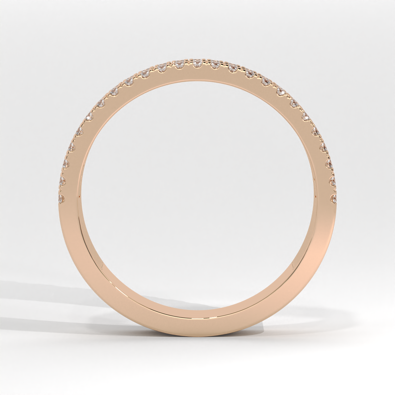 Channel-Set Baguette and Round Cut Diamond Statement band