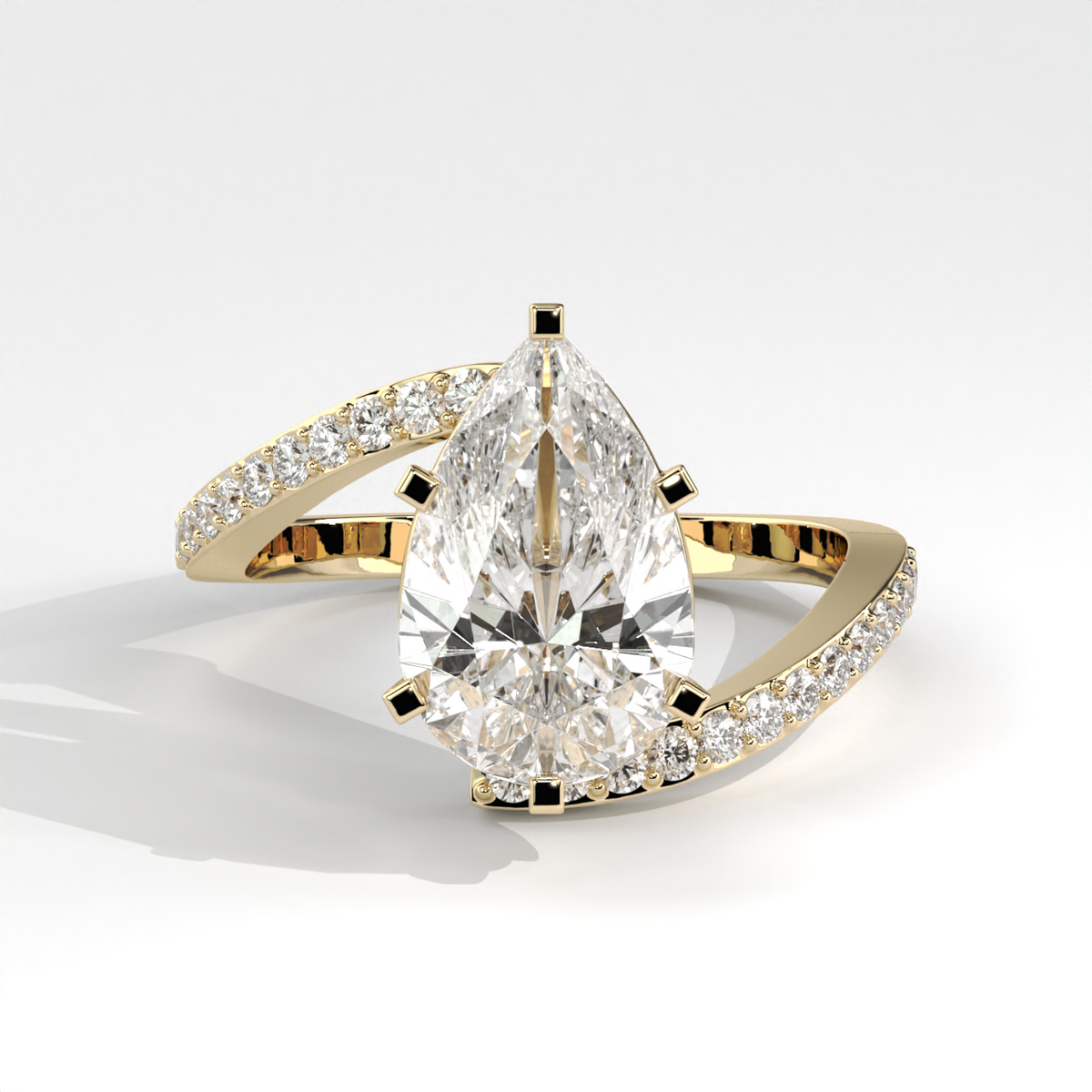 Pear Shaped Floating Bypass Ring