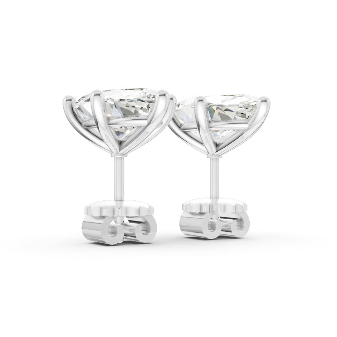 Marquise Brilliant Cut Diamond Stud Earring