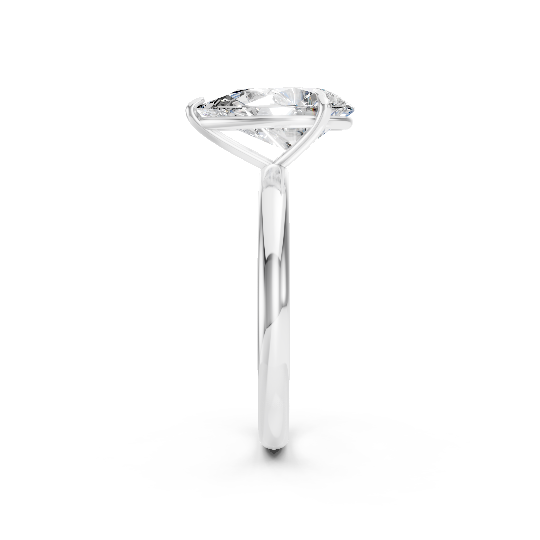 Pear Solitaire Engagement Ring