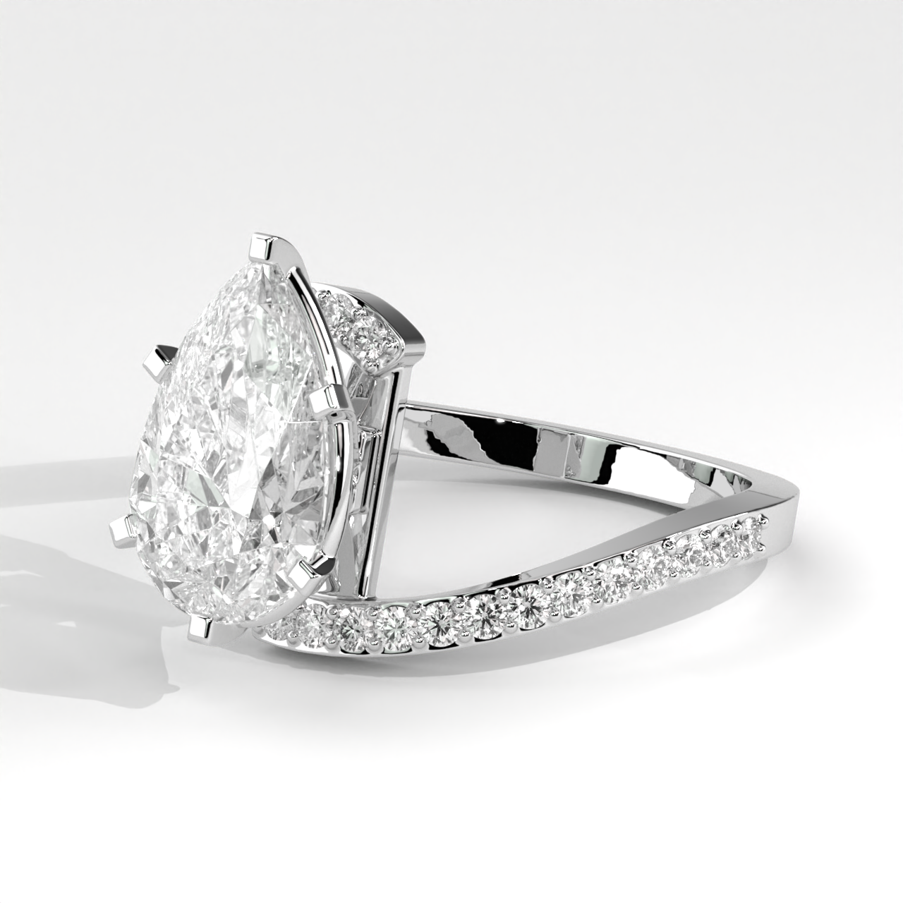 Pear Shaped Floating Bypass Ring