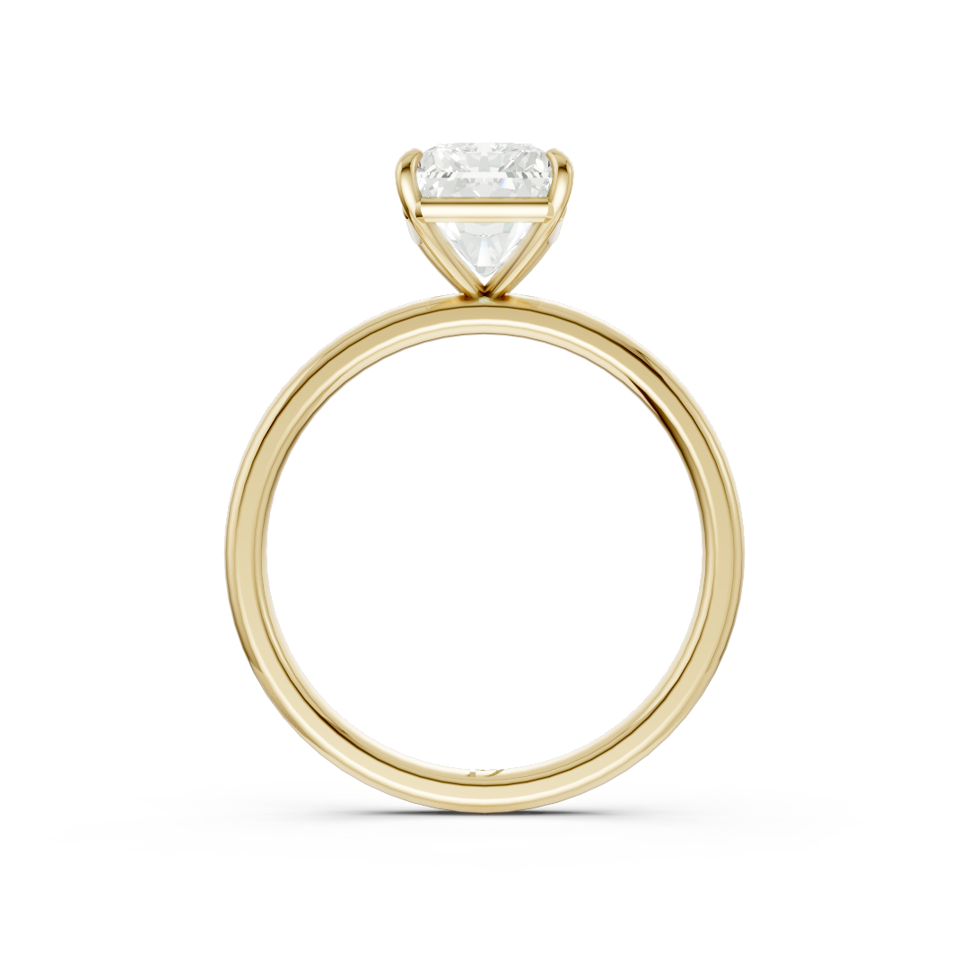 Radiant Solitaire Engagement Ring