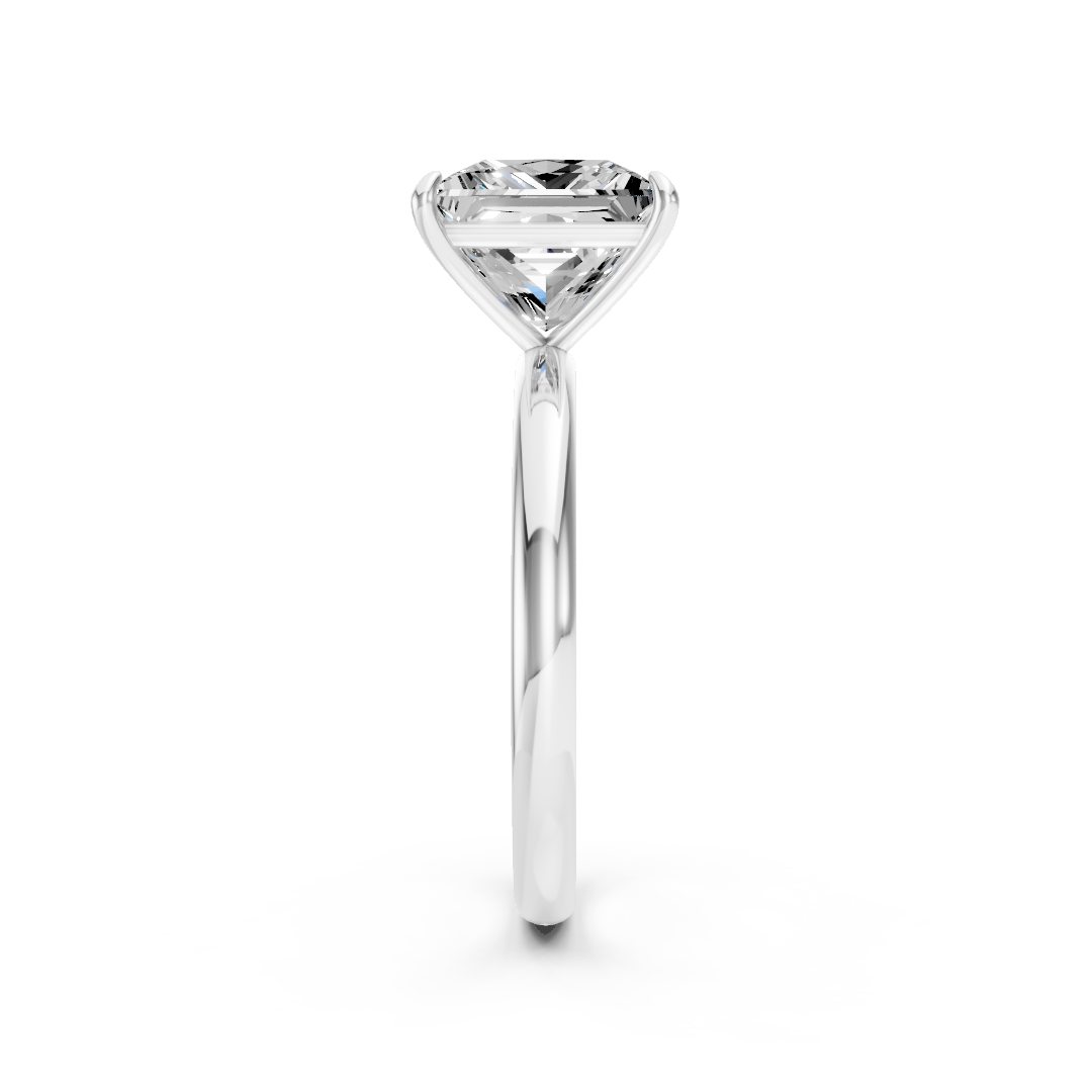 Princess Solitaire Engagement Ring