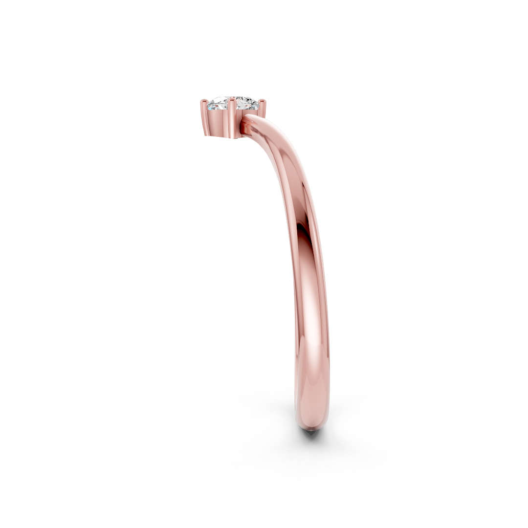 V Shape Cushion Curved Stacking Band
