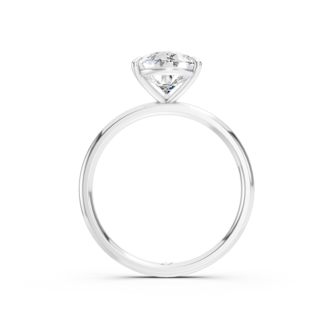 Pear Solitaire Engagement Ring